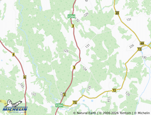 MICHELIN Õruste map - ViaMichelin