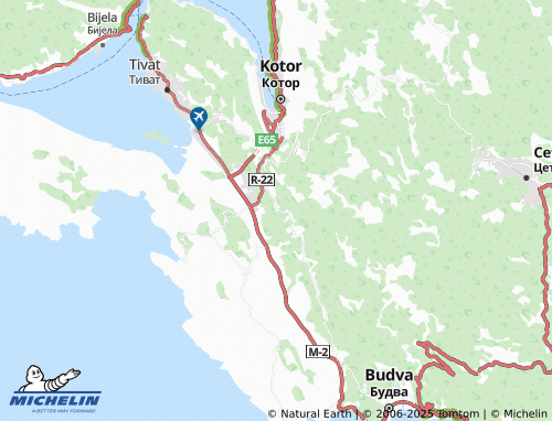 Mapa MICHELIN Sutvara - ViaMichelin