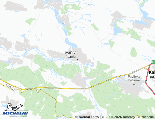 Mappa MICHELIN Ivaniv - ViaMichelin