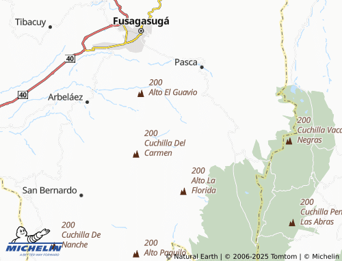 MICHELIN El Carmen map - ViaMichelin