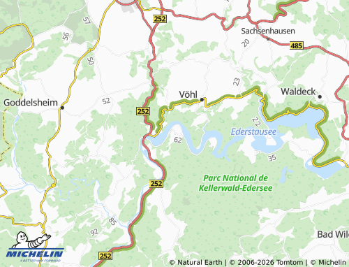 MICHELIN Harbshausen map - ViaMichelin