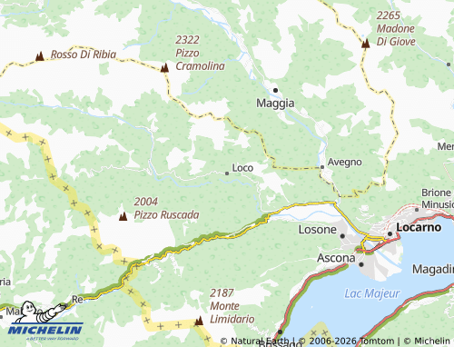 Mapa MICHELIN Loco - ViaMichelin
