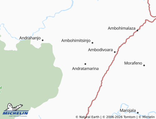 MICHELIN Antsiradrano map - ViaMichelin
