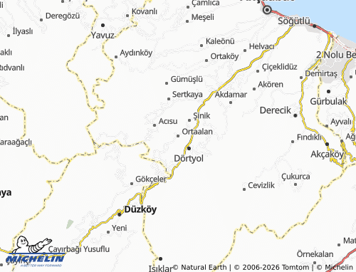 Mapa MICHELIN Ortaalan - ViaMichelin