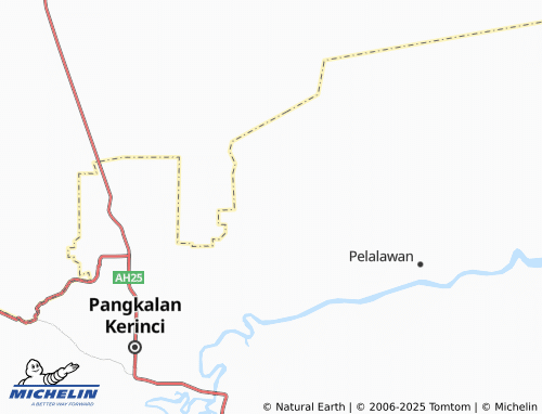MICHELIN Lalang Kabung map - ViaMichelin
