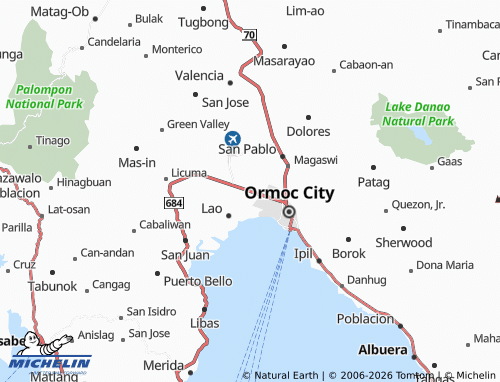 MICHELIN San Isidro map - ViaMichelin