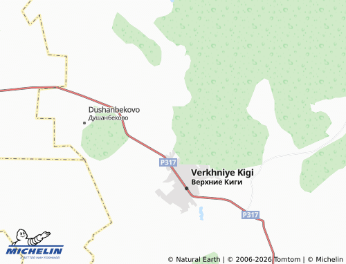 MICHELIN-Landkarte Kizetamak - ViaMichelin