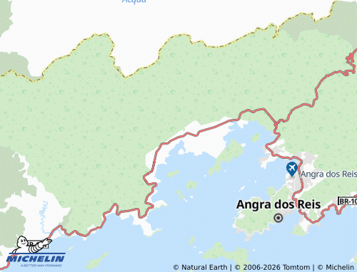 MICHELIN Gambôa do Bracuí map - ViaMichelin
