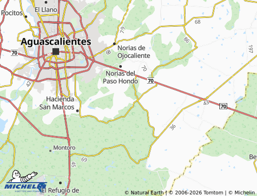 Mappa MICHELIN Los Valdez - ViaMichelin