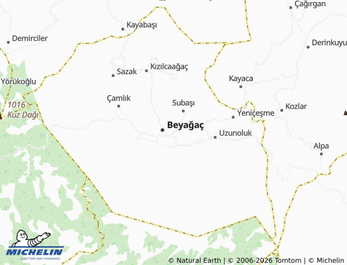 MICHELIN Hürriyet map - ViaMichelin