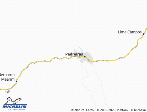Carte MICHELIN Trizidela do Vale - ViaMichelin
