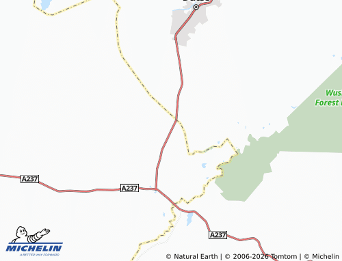 MICHELIN Kudai map - ViaMichelin