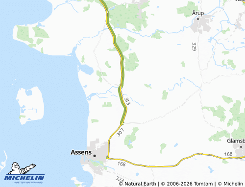Mapa MICHELIN Salbrovad - ViaMichelin