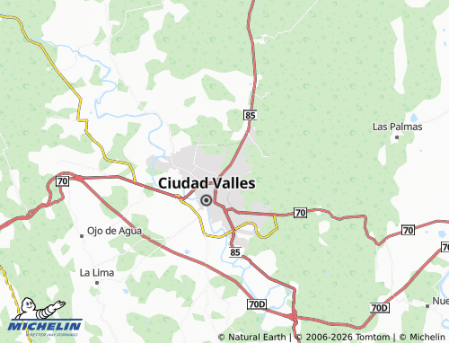 Mappa MICHELIN Campo Colonial - ViaMichelin
