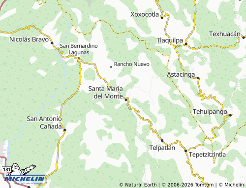 Mappa MICHELIN Zacapanga - ViaMichelin