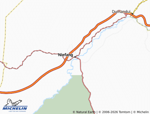 Mappa MICHELIN Niefang - ViaMichelin