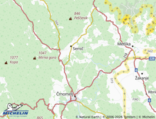 Carte MICHELIN Brstovec - ViaMichelin