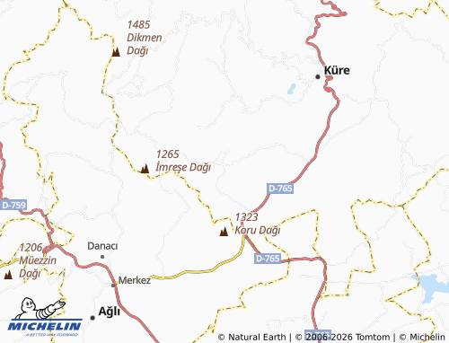 Kaart MICHELIN Afşarimam - ViaMichelin