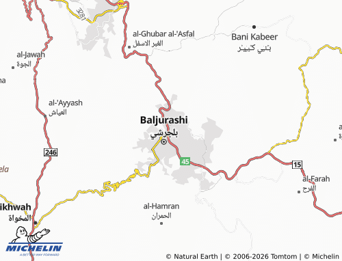 MICHELIN-Landkarte Tleelan - ViaMichelin
