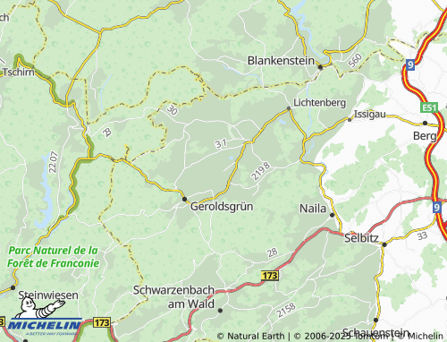 MICHELIN Lochau map - ViaMichelin