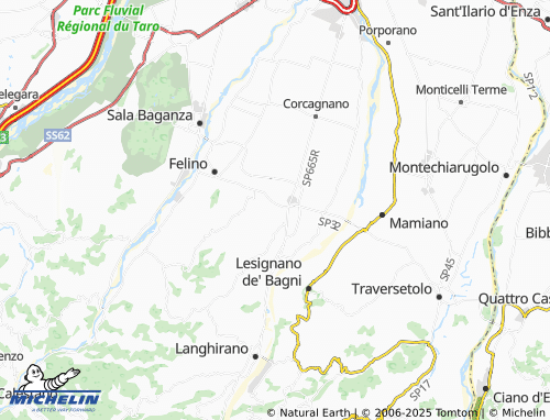 MICHELIN Calicella map - ViaMichelin