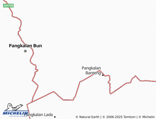 MICHELIN Sungai Bengkuang map - ViaMichelin