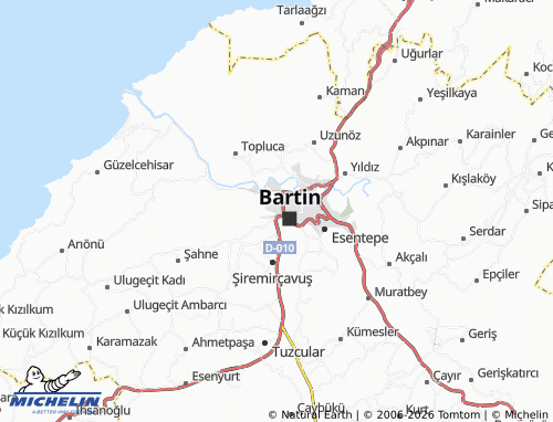 MICHELIN Aladağ map - ViaMichelin