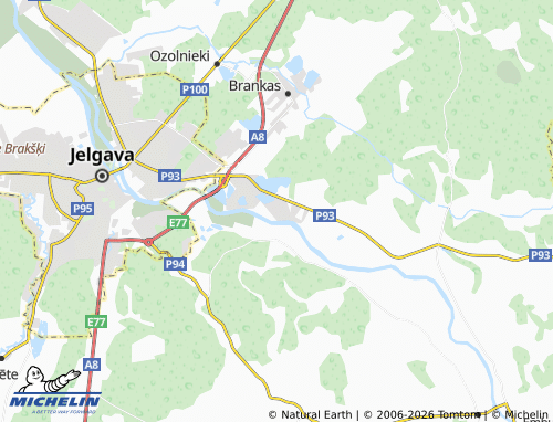 Mapa MICHELIN Tetele - ViaMichelin