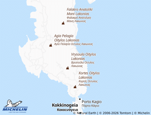 Carte MICHELIN Dimaristika - ViaMichelin