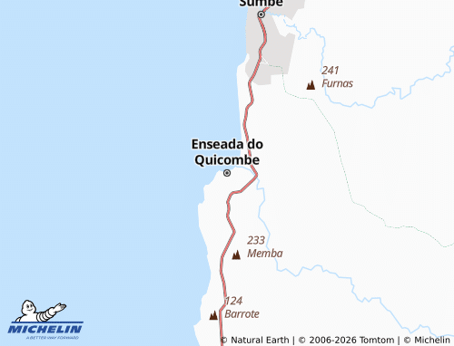 Mappa MICHELIN Enseada do Quicombe - ViaMichelin