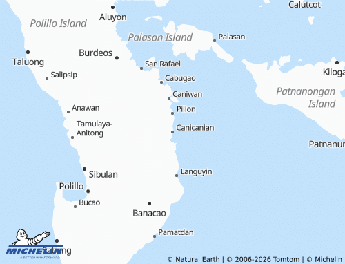 MICHELIN Canicanian map - ViaMichelin
