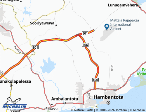 Mapa MICHELIN Wediwewa - ViaMichelin