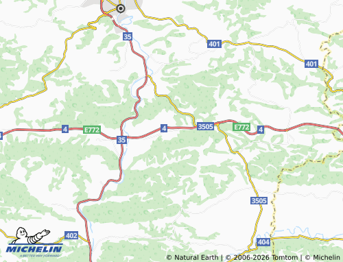 MICHELIN-Landkarte Balgarene - ViaMichelin