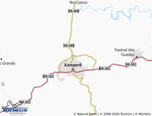 MICHELIN Leandro map - ViaMichelin
