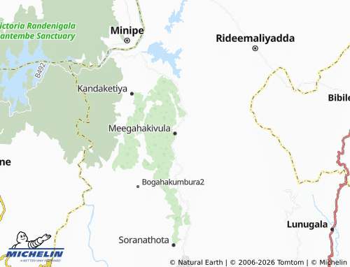 MICHELIN Meegahakivula map - ViaMichelin