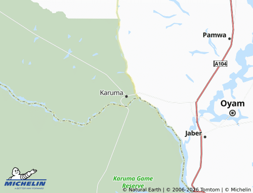 Mappa MICHELIN Karuma - ViaMichelin