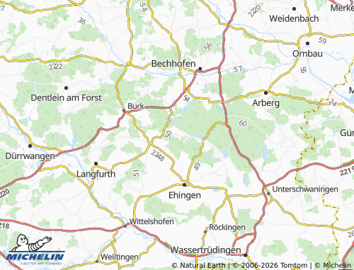 Mappa MICHELIN Friedrichsthal - ViaMichelin