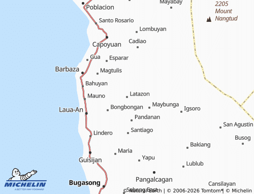 MICHELIN Latazon map - ViaMichelin