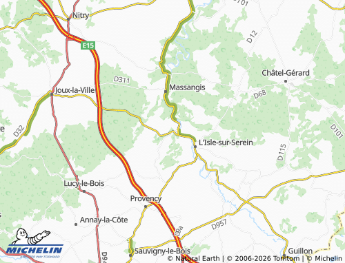Mappa MICHELIN Dissangis - ViaMichelin