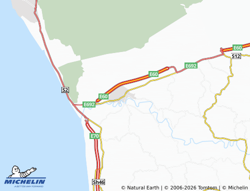 Mapa MICHELIN supsa - ViaMichelin