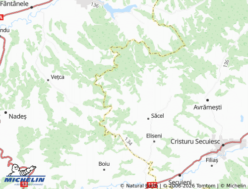 Mapa MICHELIN Vidăcut - ViaMichelin