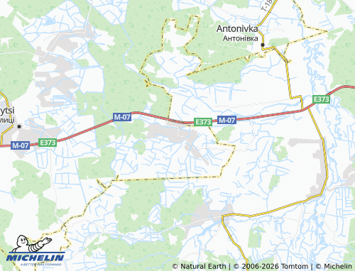 Mappa MICHELIN Romeiky - ViaMichelin