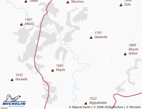 MICHELIN-Landkarte Boqo - ViaMichelin