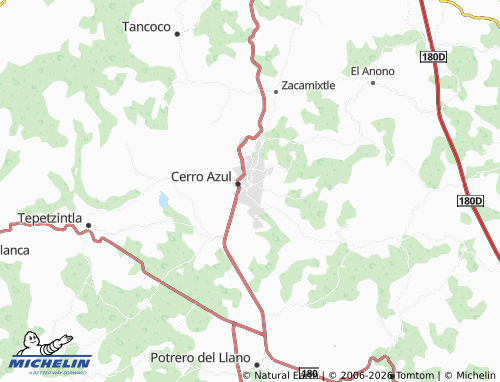 Mapa MICHELIN Refinería - ViaMichelin