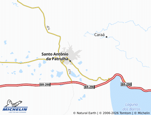 Mapa MICHELIN Jaú - ViaMichelin