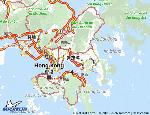 Mappa MICHELIN tou daai - ViaMichelin
