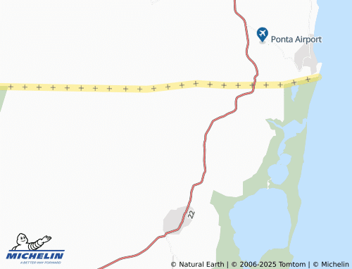 MICHELIN KwaMahlungula map - ViaMichelin