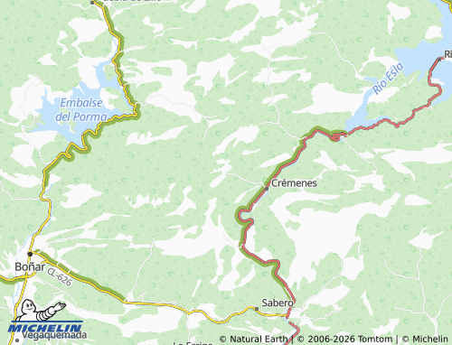 Kaart MICHELIN Corniero - ViaMichelin