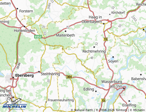 MICHELIN Albaching map - ViaMichelin