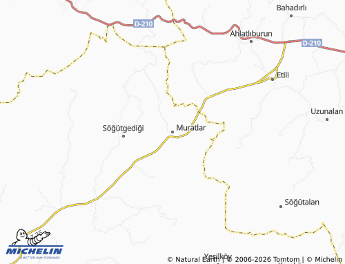 Mappa MICHELIN Muratlar - ViaMichelin